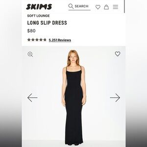 NWT SKIMS slipdress